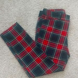 Old navy Plaid Pixie Ankle Pant